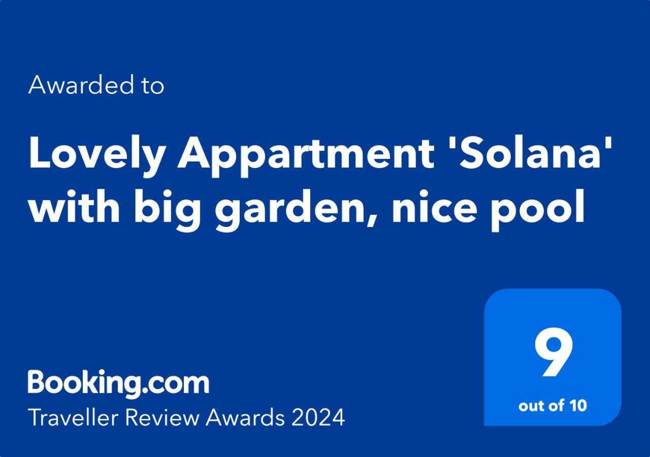 Lovely Appartment 'Solana' With Big Garden, Nice Pool Теулада Екстериор снимка